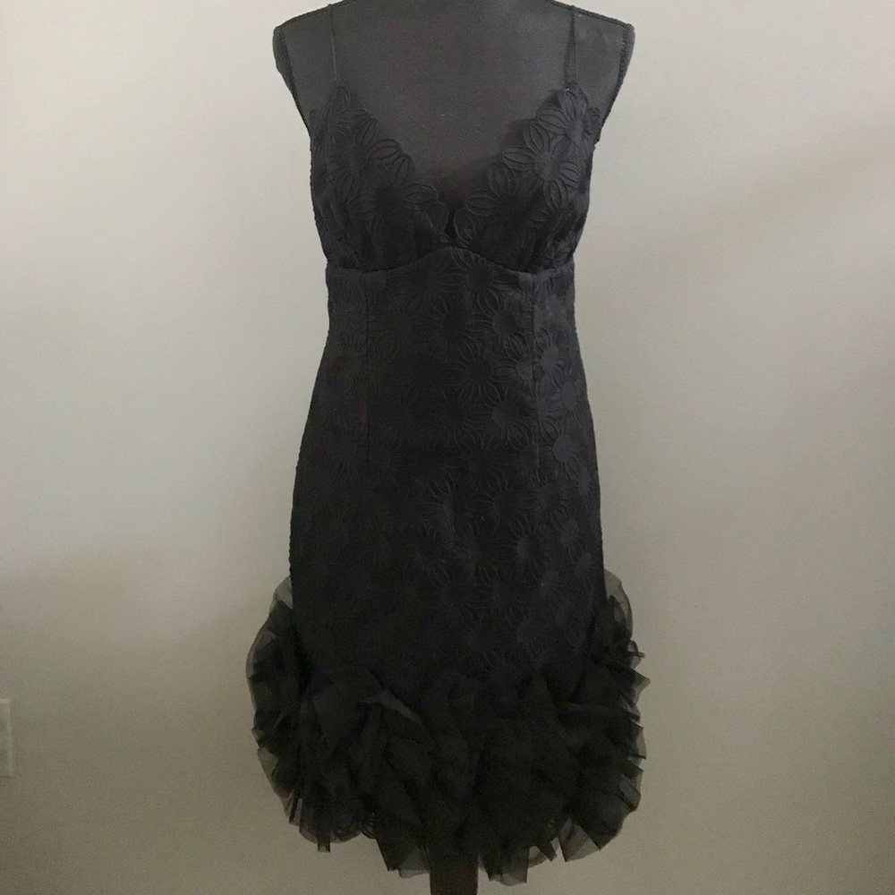 Milly of New York Black Cocktail Dress